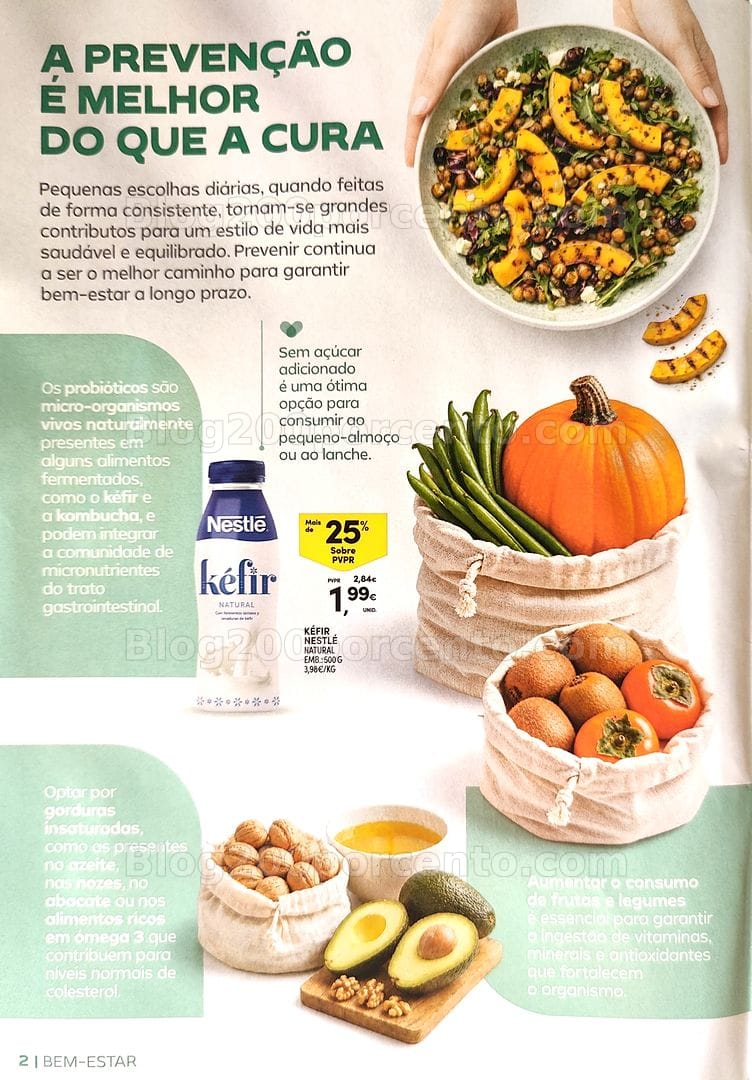 Antevisão Folheto CONTINENTE Bem-Estar Promoções de 20 outubro a 1 novembro